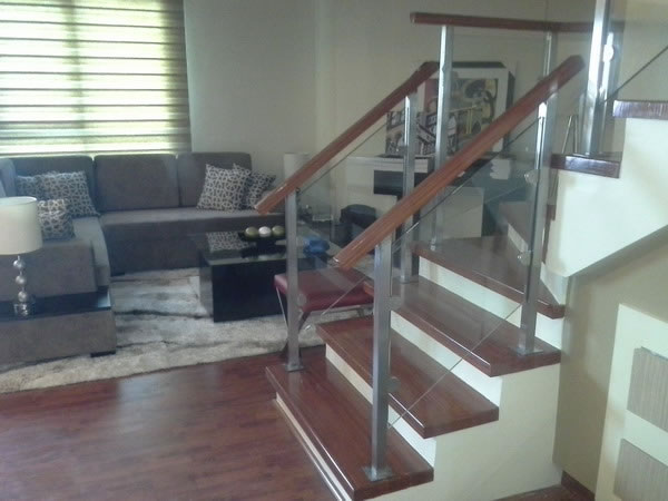 Stair Glass Clear Tempered