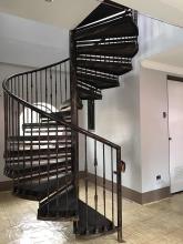 Spiral Steel Stair Railings 